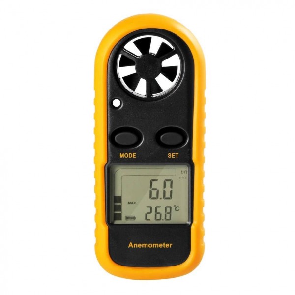 Ψηφιακό Ανεμόμετρο - Θερμόμετρο Χειρός GM816A