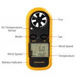 Ψηφιακό Ανεμόμετρο - Θερμόμετρο Χειρός GM816A