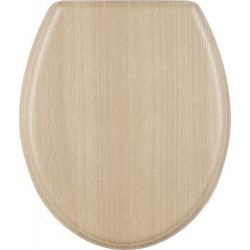 Κάλυμμα Λεκάνης Ξύλινο BEIGE WOOD P-5021