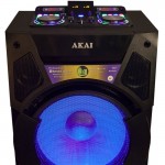 AKAI DJ-S5H ΦΟΡΗΤΟ ΗΧΕΙΟ BLUETOOTH ΜΕ ΜΙΚΤΗ, LED ΚΑΙ ΑΣΥΡΜΑΤΟ ΜΙΚΡΟΦΩΝΟ 400W