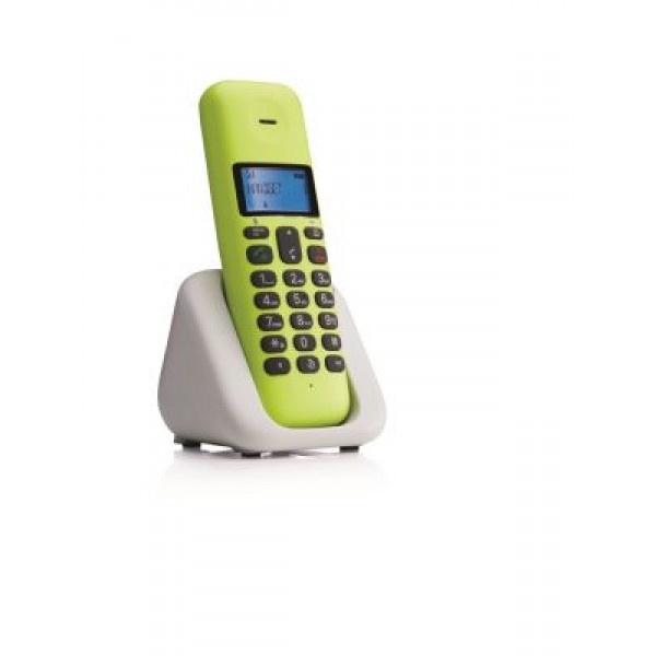 MOTOROLA T301 LIME LEMON ΑΣΥΡΜΑΤΟ ΤΗΛΕΦΩΝΟ DECT