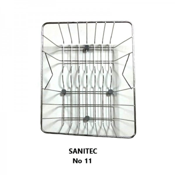 Sanitec Ανοξείδωτο Καλάθι No 11 για Νεροχύτη Sanitec 326