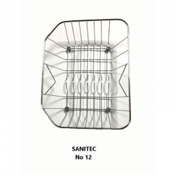 Sanitec Ανοξείδωτο Καλάθι No 12 για Νεροχύτη Sanitec 800, 806