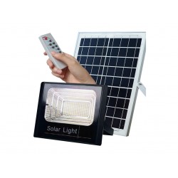 Ηλιακός Προβολέας Solar 100W Αδιάβροχος IP66 με Τηλεκοντρόλ OEM JD8800