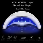 Sun 5 mini UVLED Φουρνάκι Νυχιών 24W