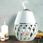 Συσκευή αρωματοθεραπείας Aroma Diffuser Artpad U-20 με φωτισμό led και ατμοσφαιρική φλόγα