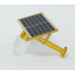 SUNTEK JD-9908 Ηλιακό Φωτιστικό 10W LED Με Αισθητήρα Φωτός Χρυσό