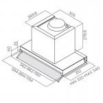 Elica Box Ιn Plus IXGL/A/90 Μηχανισμός Απορρόφησης