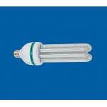 Βιδωτός λαμπτήρας οικονομίας LED 24W/  E27 4U 2370 LM/ 3000Κ Θερμό