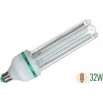 Βιδωτός λαμπτήρας οικονομίας LED 32W/  E27 4U / 6000K Ψυχρό