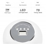 Επαγγελματική Λάμπα Νυχιών UV / LED 72 watt BQ – 72 Oem