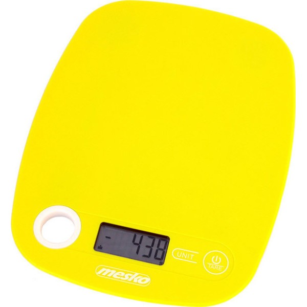 Mesko MS 3159 Ψηφιακή Ζυγαριά Κουζίνας 5kg Yellow Mesko MS 3159 Ψηφιακή Ζυγαριά Κουζίνας 5kg Yellow