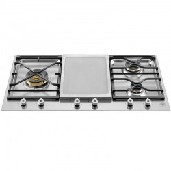 Bertazzoni PM36 3 0G X 90cm Μικτές Εστίες 3 Τύπων