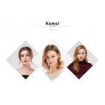 Τριπλή Μασιά Μαλλιών για Κυματιστά Μαλλιά - Kemei KM-2022