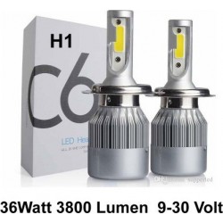 LED ΦΩΤΑ AYTOKINHTOY H1 6000K C6 36W 3800L