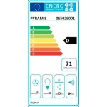 Pyramis Essential 60 Απορροφητήρας Απλός με 1 Μοτέρ Λευκός 065029001