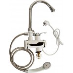 Ηλεκτρικός ταχυθερμαντήρας νερού με βρύση και τηλέφωνο μπάνιου - Ταχυθερμοσίφωνας LZ-008