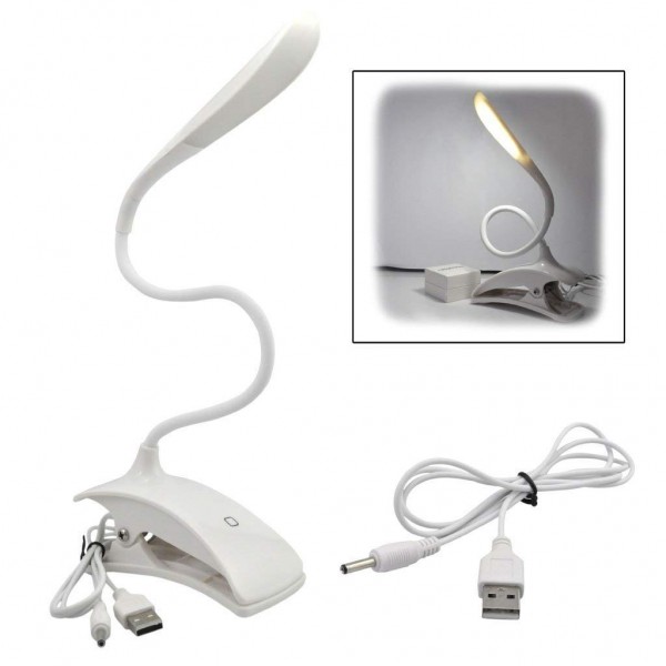 Fashion Wind Clip Lamp Επαναφορτιζόμενο Φωτιστικό με κλιπς στήριξης FW-02