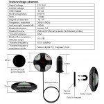 Car Kit Πομπός Αυτοκινήτου FM Bluetooth USB SD Mp3 Player FM-29B