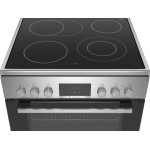 Bosch HKR39C250 Κεραμική Κουζίνα Inox Bosch HKR39C250 Κεραμική Κουζίνα Inox