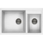 ΝΕΡΟΧΥΤΗΣ Elleci Quadra 440 Granitek 815x500 Bianco Titano