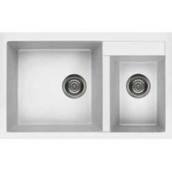 ΝΕΡΟΧΥΤΗΣ Elleci Quadra 440 Granitek 815x500 Bianco Titano