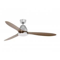 Lucci Air Whitehaven Brushed Chrome DC Ανεμιστήρας Οροφής με Τηλεχειριστήριο 80213045