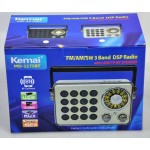 Kemai MD-1175BT Ρετρό Ραδιόφωνο με USB /SD και BLUETOOTH σκουρο γκρι