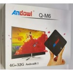 ANDOWL Q M6 SMART BOX 4K 5G ANDROID 8.1 4GB/ 32GB