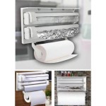 Πολυθήκη Ρολών Κουζίνας 3 In 1 Kitchen Triple Paper Dispenser & Holder