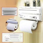 Πολυθήκη Ρολών Κουζίνας 3 In 1 Kitchen Triple Paper Dispenser & Holder