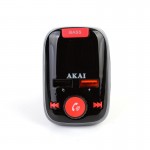 AKAI FMT-74BT FM TRANSMITTER ΜΕ HANDS FREE, ΦΟΡΤΙΣΤΗ ΑΥΤΟΚΙΝΗΤΟΥ, BLUETOOTH, AUX-IN/OUT, MICRO SD ΚΑ