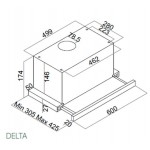 Davoline Delta 60 GR–IX Συρόμενος Απορροφητήρας