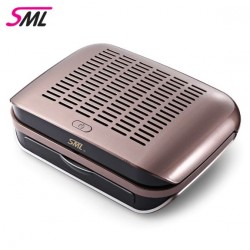 SML C1 Επαγγελματικός Απορροφητήρας Σκόνης Νυχιών 68 watt Coffee