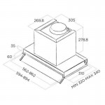 Elica Box In IX/A/60 Μηχανισμός Απορρόφησης