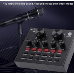 V8 Εξωτερική Κάρτα ήχου USB για Ζωντανή Μετάδοση για κινητά και Η/Υ 