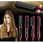 Κεραμική Θερμαινόμενη Ισιωτική Βούρτσα Μαλλιών Hair Straightener ASL-908 OEM