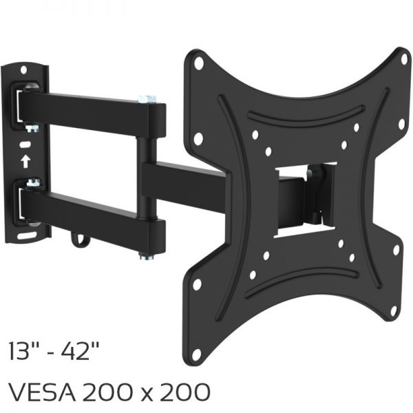 OSIO OSM-1142 ΒΑΣΗ ΤΗΛΕΟΡΑΣΗΣ 13″ – 42″ – VESA 200 X 200