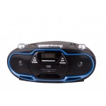 Trevi CMP 574 Boombox Φορητό Ηχοσύστημα Με Ράδιο, CD, MP3, USB & Κασέτα ΜΠΛΕ