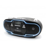 Trevi CMP 574 Boombox Φορητό Ηχοσύστημα Με Ράδιο, CD, MP3, USB & Κασέτα ΜΠΛΕ