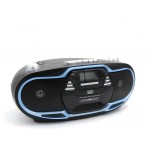 Trevi CMP 574 Boombox Φορητό Ηχοσύστημα Με Ράδιο, CD, MP3, USB & Κασέτα ΜΠΛΕ