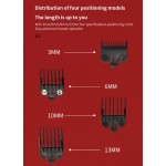 Kemei KM-2611 Επαγγελματική Eπαναφορτιζόμενη Kουρευτική Mηχανή