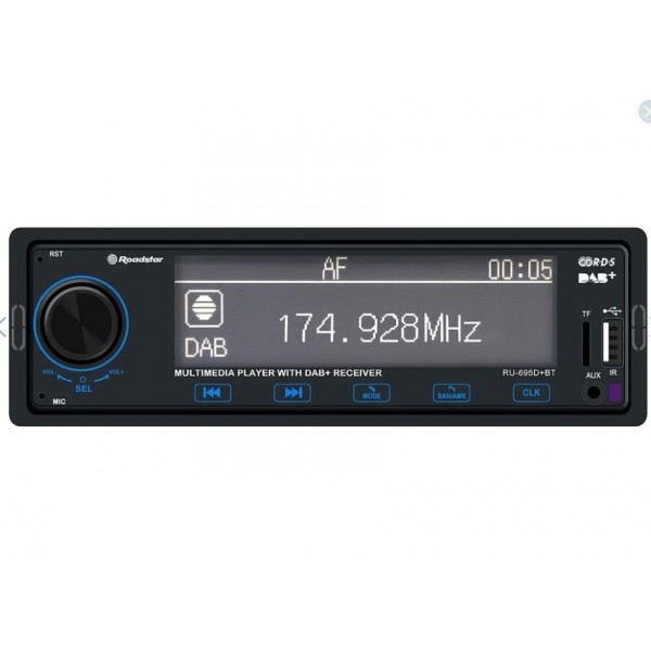 Roadstar RU-695D+BT Ράδιο-MP3/DAB+/BT/USB player