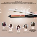 KEMEI KM-9622 Ισιωτική Μαλλιών με Ψηφιακές ενδείξεις και φαρδιές κεραμικές πλάκες Wet and Dry