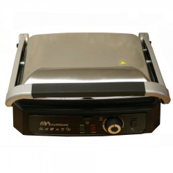 Multihome T-71-142 Supergrill Τοστιέρα - Γκριλλιέρα Inox 2000W