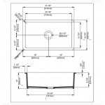 BOCCHI 1362 Brown Matt ΝΕΡΟΧΥΤΗΣ ΠΟΡΣΕΛΑΝΗΣ ΥΠΟΚΑΘΗΜΕΝΟΣ 81x48cm