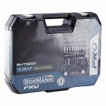 Bormann BHT5200 Καρυδάκια 1/2'', 1/4'' & 3/8'' Με Καστάνια 171Τεμ (024699)