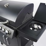 Bormann BBQ4100 Ψησταριά Υγραερίου 4+1 Εστιών με Μαντεμένια Σχάρα (019114)