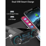 FM Transmitter με USB mp3/WMA player, Bluetooth BT-06