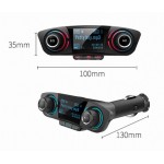 FM Transmitter με USB mp3/WMA player, Bluetooth BT-06